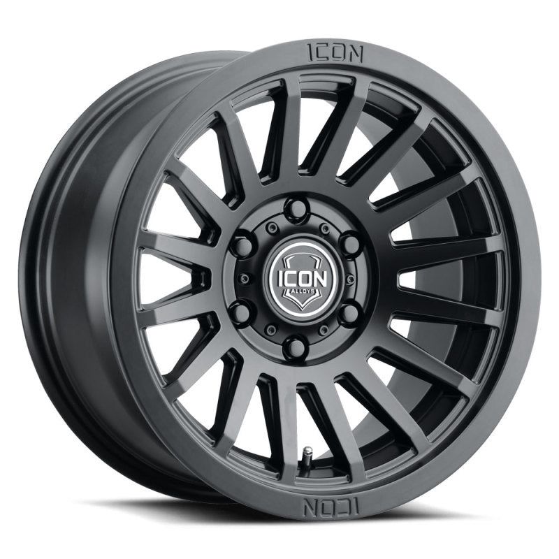 ICON Recon SLX 17x8.5 5x4.5 0mm Offset 4.75in BS 71.5mm Bore Satin Black Wheel-tuningsupply.com