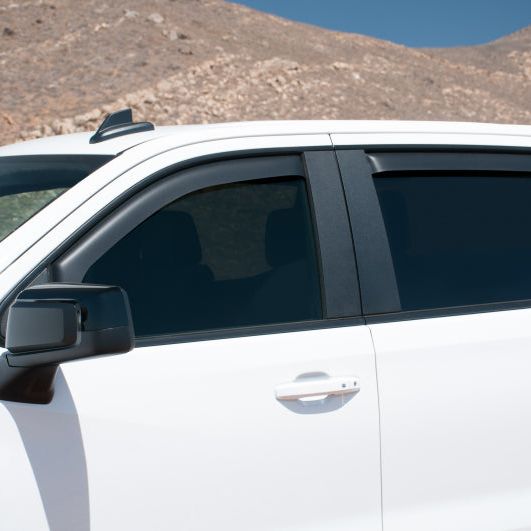 EGR 2019 Chevy 1500 Crew Cab In-Channel Window Visors - Matte-tuningsupply.com