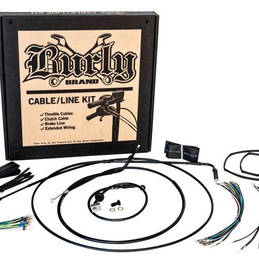 Burly Brand Cntrl Kit 12in Narrow Ape-tuningsupply.com