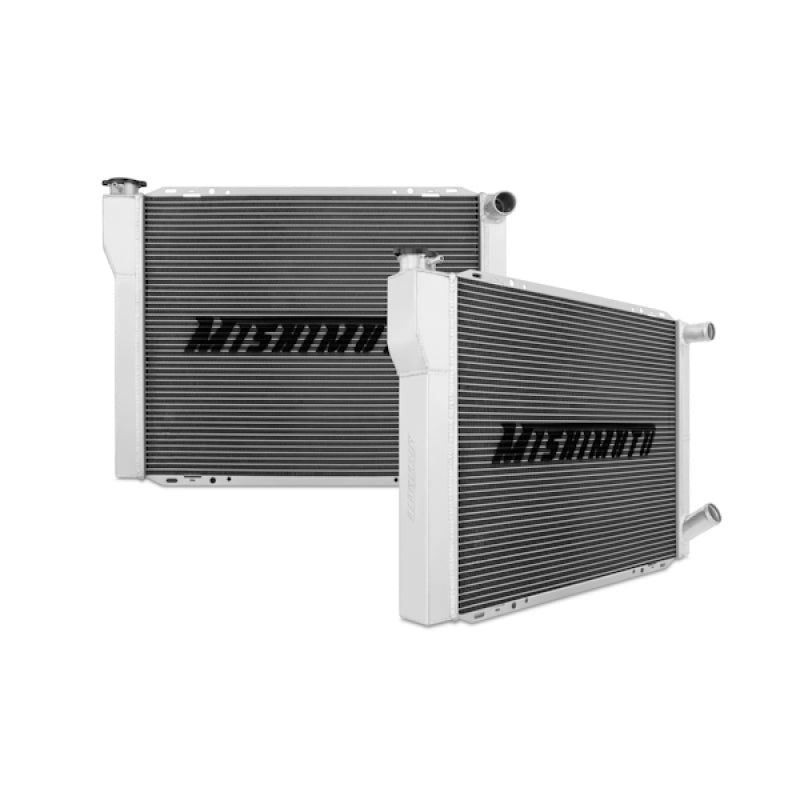 Mishimoto Universal Dual Pass Race Radiator 27x19x3 Inches Aluminum Radiator-tuningsupply.com