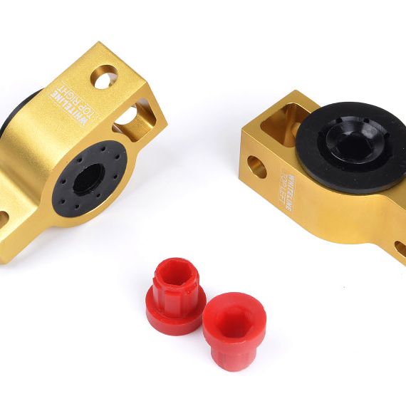 Whiteline VAG MK4/MK5 Front Lower control arm anti-dive caster kit-Bushing Kits-Whiteline-WHLKCA316-SMINKpower Performance Parts