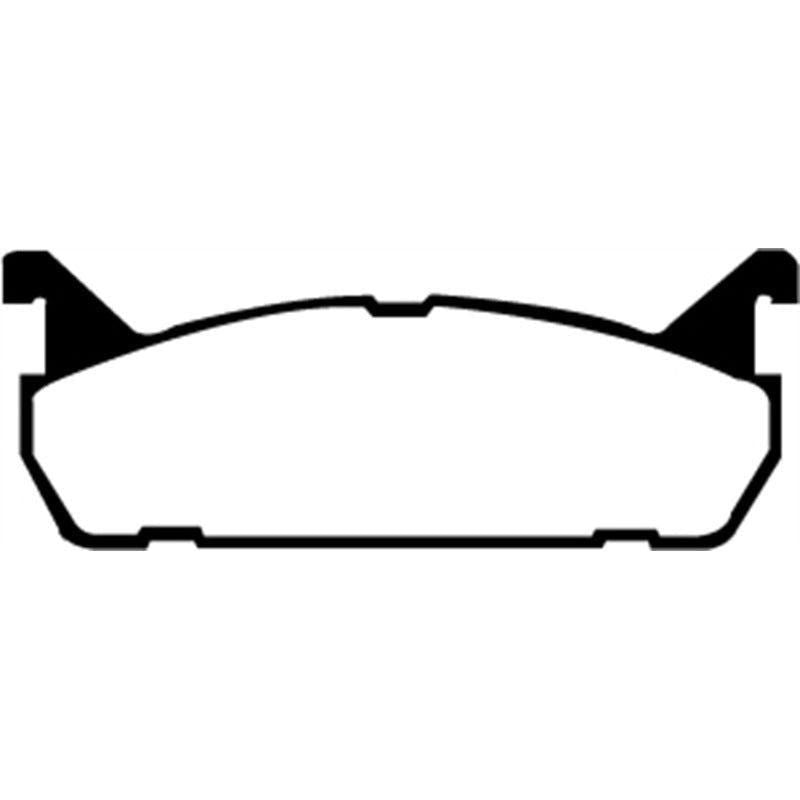 EBC 91-96 Ford Escort 1.8 Redstuff Rear Brake Pads-tuningsupply.com