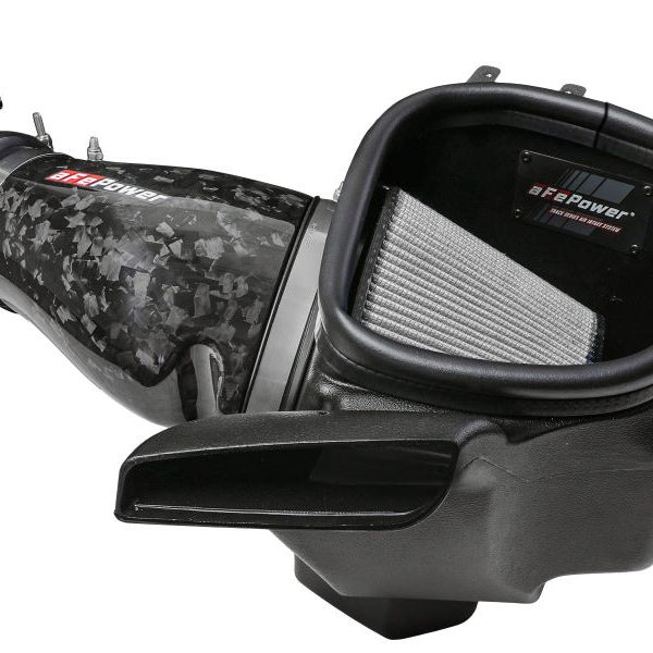 aFe 2021 Dodge Durango SRT Hellcat Track Series Carbon Fiber Cold Air Intake System w/ Pro DRY S-tuningsupply.com