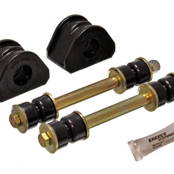 Energy Suspension 97-03 Ford F150 4wd/F250 Light Duty 4WD Black 27mm Front Sway Bar Bushing Set-tuningsupply.com