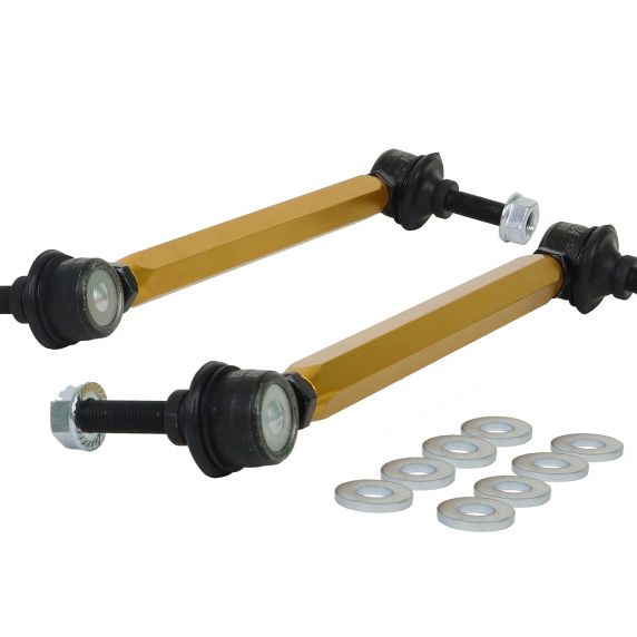 Whiteline Universal Swaybar Link Kit-Heavy Duty Adjustable 10mm Ball/Ball Style-Sway Bar Endlinks-Whiteline-WHLKLC140-255-SMINKpower Performance Parts