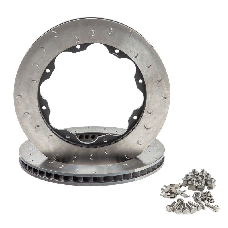 Alcon Nissan R35 GTR Gen 1/2 Rear Left 380X30mm Rotor Ring Kit-tuningsupply.com