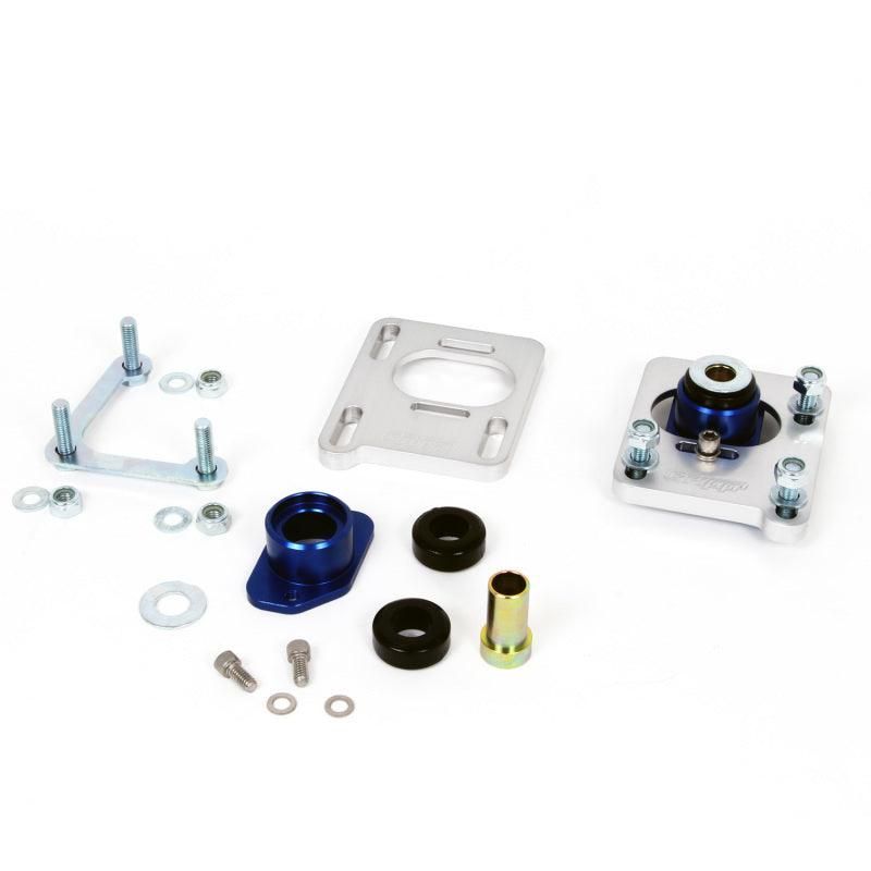 BBK 94-04 Mustang Caster Camber Plate Kit - Silver Anodized Finish-tuningsupply.com