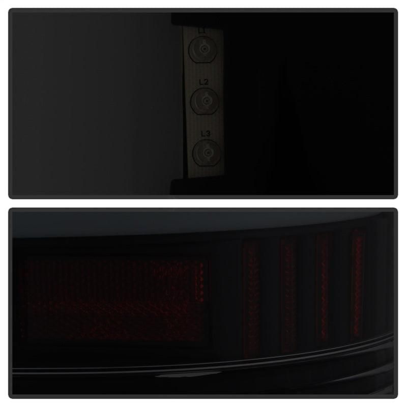 xTune 07-13 GMC Sierra 1500 LED Tail Lights - Black Smoke (ALT-ON-GS07-G2-LED-BSM) - SMINKpower Performance Parts SPY9038518 SPYDER