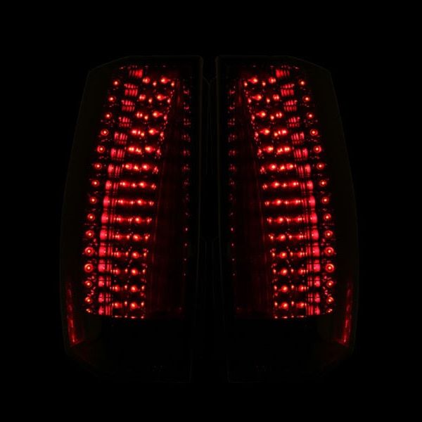 ANZO 2007-2011 Cadillac Escalade LED Taillights Chrome-tuningsupply.com