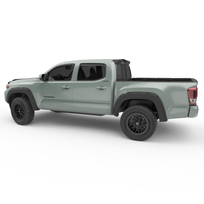 EGR 16-17 Toyota Tacoma Matte Black Truck Cab Spoiler (985089)-tuningsupply.com