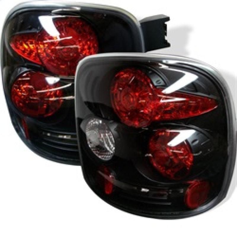 Spyder Chevy Silverado Stepside 99-04 Euro Style Tail Lights Black ALT-YD-CS99STS-BK - SMINKpower Performance Parts SPY5002105 SPYDER