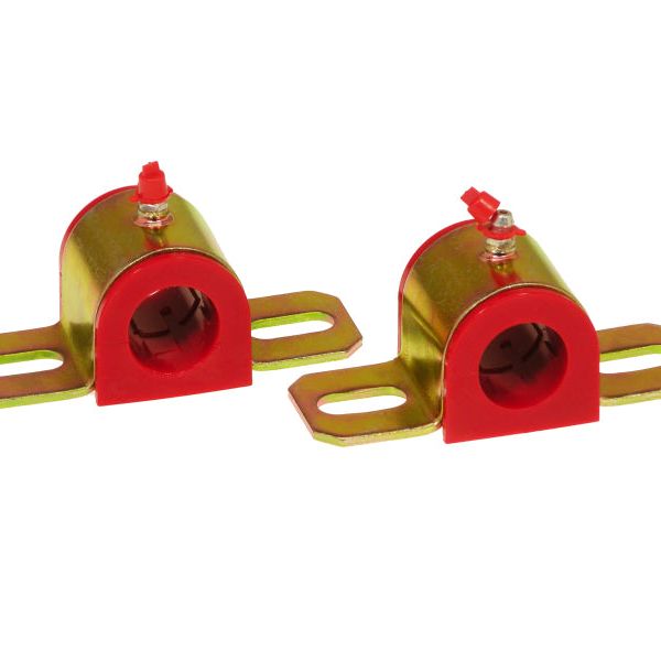 Prothane Universal Greasable Sway Bar Bushings - 26MM - Type B Bracket - Red-tuningsupply.com