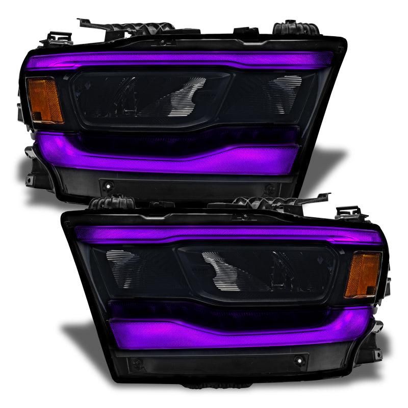 Oracle 19-21 Dodge RAM 1500 RGB+W Headlight DRL Kit- Reflector LED Headlights - +W SEE WARRANTY-tuningsupply.com