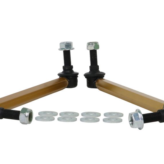 Whiteline Universal Sway Bar - Link Assembly Heavy Duty 330mm-355mm Adjustable Steel Ball-Sway Bar Endlinks-Whiteline-WHLKLC180-335-SMINKpower Performance Parts