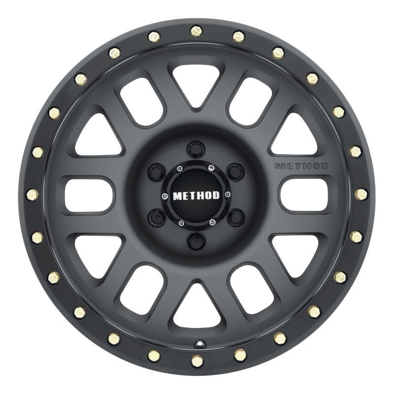 Method MR309 Grid 18x9 +18mm Offset 6x135 94mm CB Titanium/Black Street Loc Wheel-tuningsupply.com