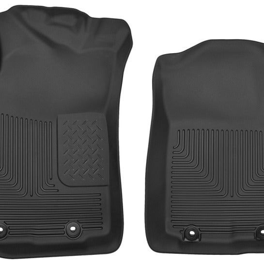 Husky Liners 12-14 Toyota Tacoma Pickup(Crew / Ext / Std Cab) X-Act Contour Black Front Floor Liners-tuningsupply.com