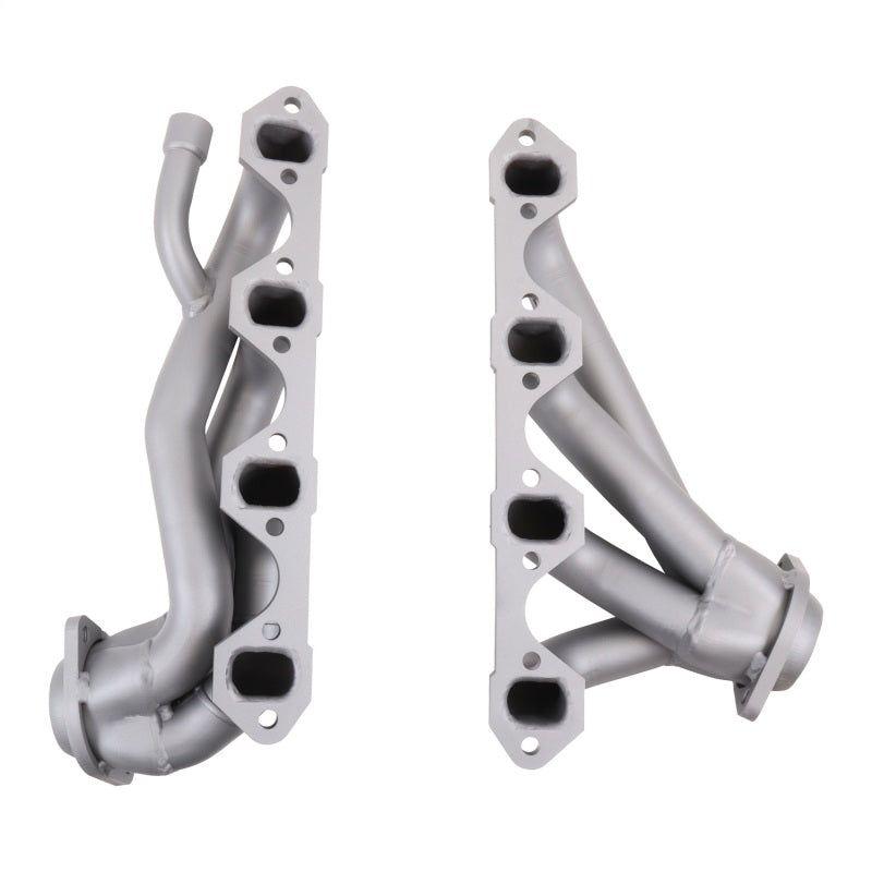 BBK 87-95 Ford F150 Truck 5.8 351 Shorty Unequal Length Exhaust Headers - 1-5/8 Titanium Ceramic-tuningsupply.com