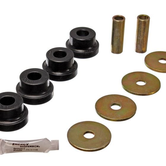 Energy Suspension 70-78 Nissan 240Z/260Z/280Z Black Differential Carrier (Mustache Bar) Bushings-tuningsupply.com