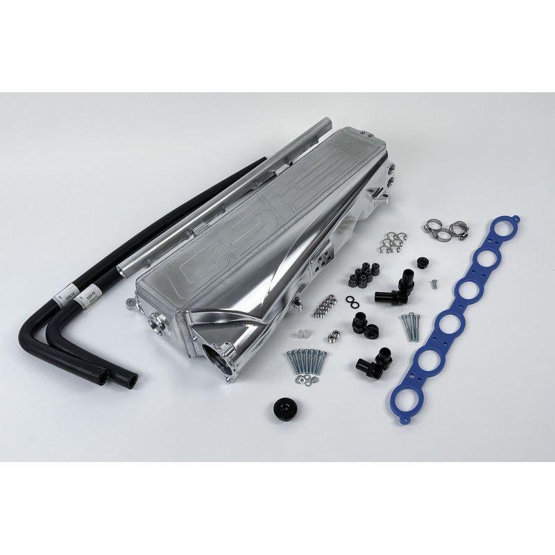 CSF Gen 2 B58 Race X Charge-Air-Cooler Manifold - Raw Billet Aluminum Finish-tuningsupply.com