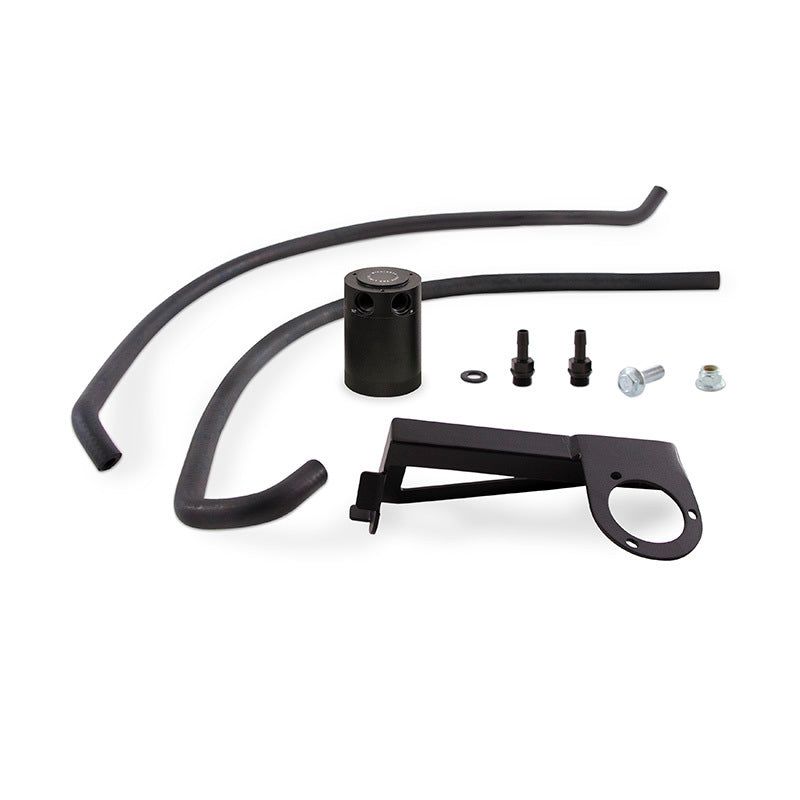 Mishimoto 2013+ Ford Focus ST Baffled Oil Catch Can Kit - Black-tuningsupply.com