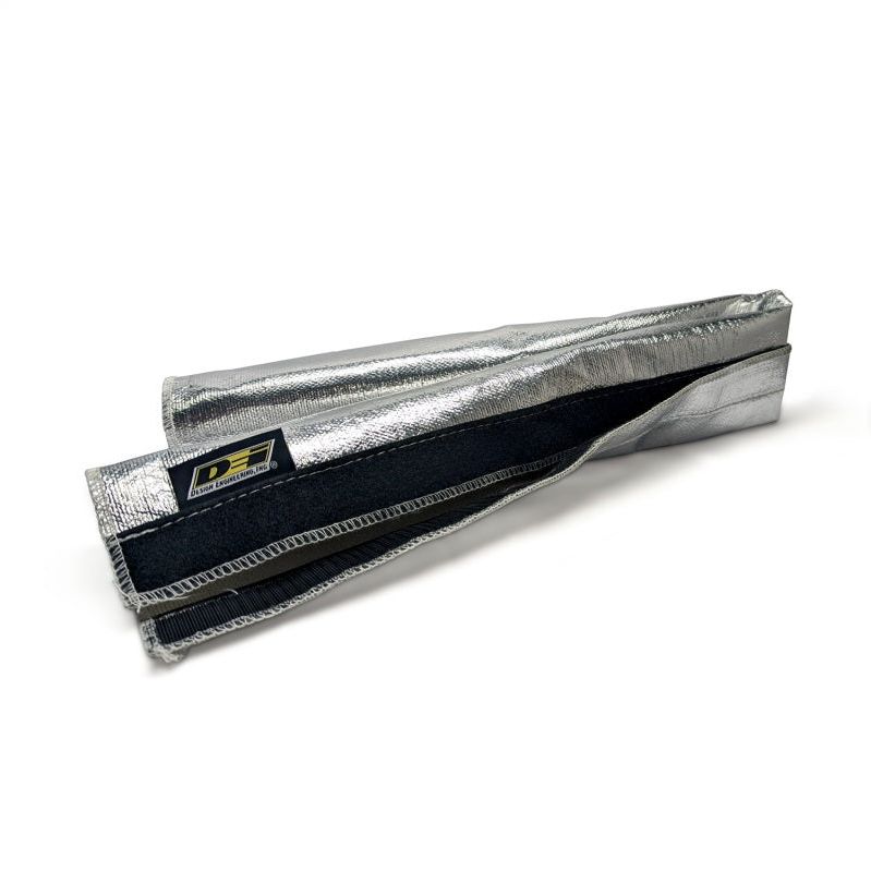 DEI Heat Shroud 2-1/2in x 3ft - Aluminized Sleeving-Hook and Loop Edge-tuningsupply.com