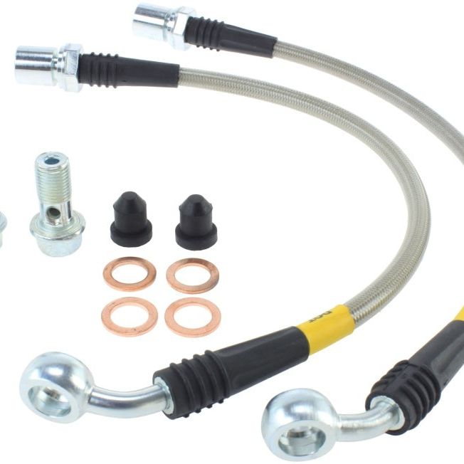 StopTech Stainless Steel Rear Brake lines for 93-98 Supra-Brake Line Kits-Stoptech-STO950.44506-SMINKpower Performance Parts