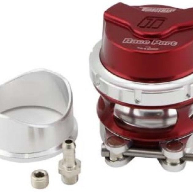 Turbosmart BOV Race Port Female Gen-V Red - No Weld Flange-Blow Off Valves-Turbosmart-TURTS-0204-1144-SMINKpower Performance Parts