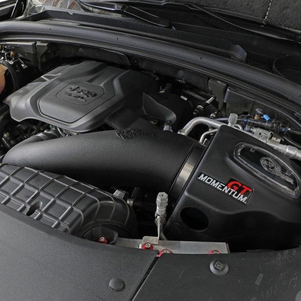 aFe 21-22 Jeep Grand Cherokee L (WL) HEMI V8 5.7L Momentum GT Cold Air Intake System w/Pro 5R Filter-tuningsupply.com