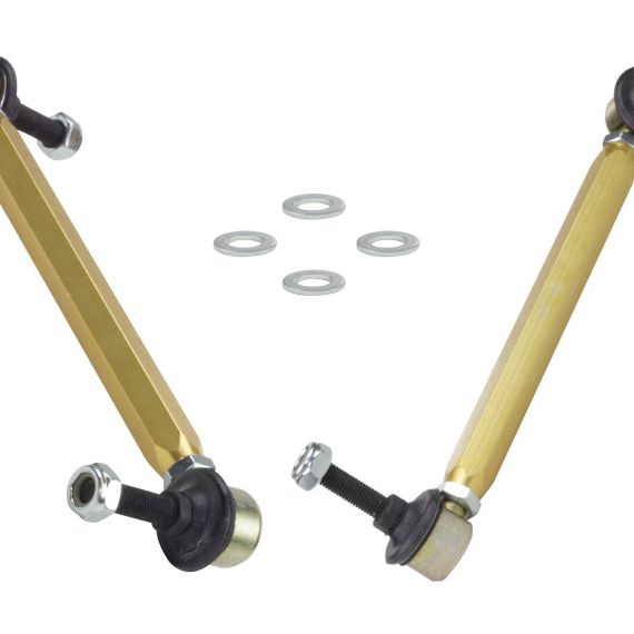 Whiteline 02-06 Mini Cooper S Front Swaybar link kit-Adjustable ball end links-Sway Bar Endlinks-Whiteline-WHLKLC106-SMINKpower Performance Parts