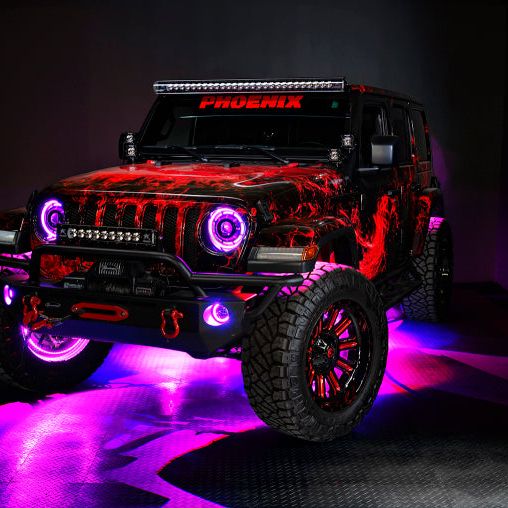 Oracle Jeep Wrangler JL/JT Sport High Performance W LED Fog Lights - w/o Controller SEE WARRANTY-tuningsupply.com