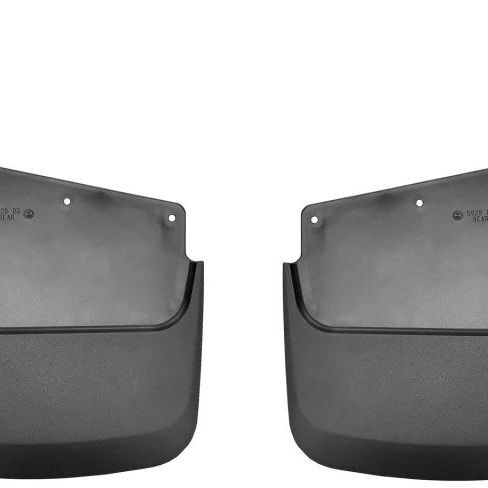 Husky Liners 20-22 GM Silverado/Sierra 2500/3500 HD (excl. Dually) Rear Mud Guards - Black-tuningsupply.com