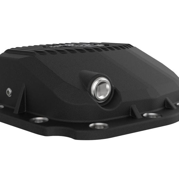 aFe Pro Series Rear Differential Cover Black w/ Fins 15-19 Ford F-150 (w/ Super 8.8 Rear Axles)-tuningsupply.com