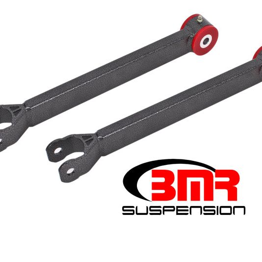 BMR 08-17 Challenger Non-Adj. Lower Trailing Arms (Polyurethane) - Black Hammertone-tuningsupply.com