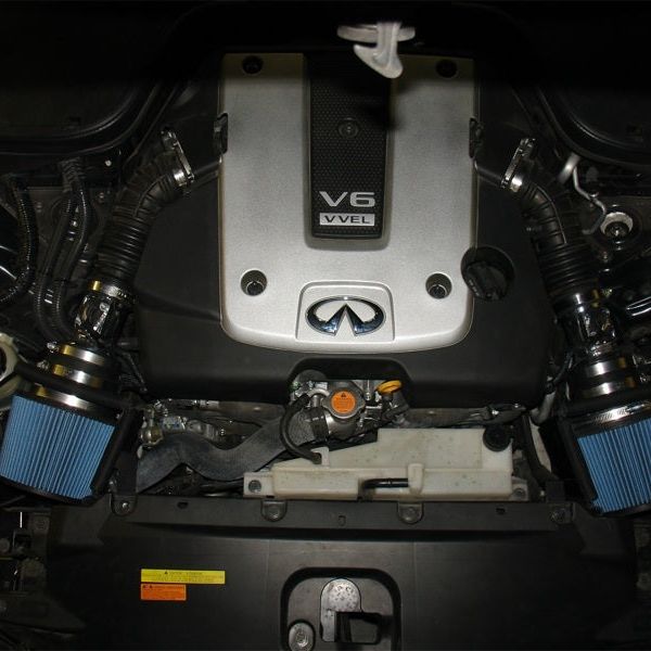 Injen 07-08 G35 4Dr 3.5L/08-13 G37/G37 IPL 2Dr 3.7L/09-13 G37 4Dr 3.7L V6 Black Short Ram Intake-tuningsupply.com