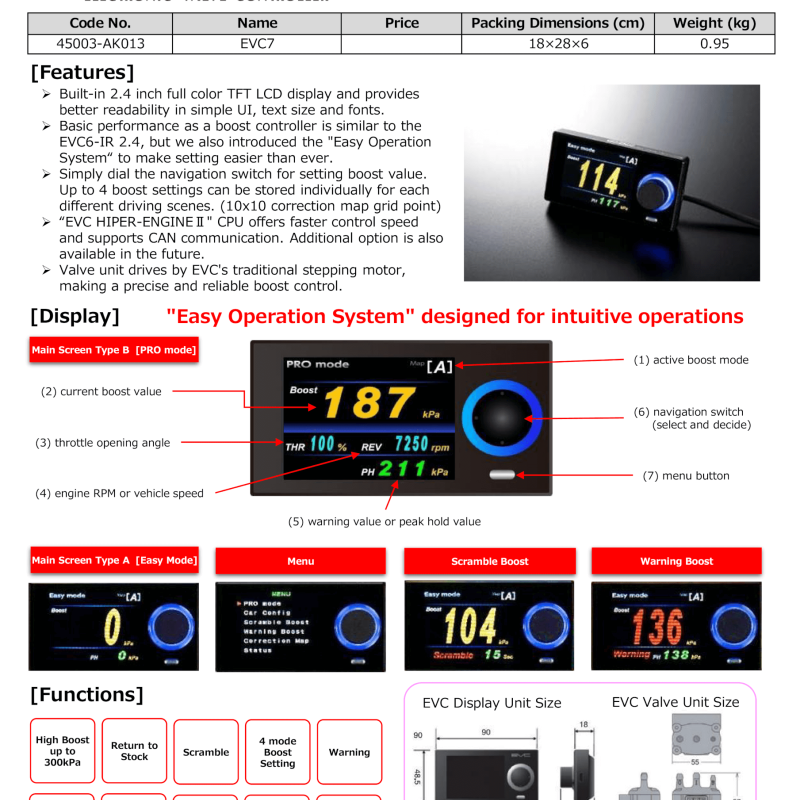 HKS EVC7-IR 2.4-tuningsupply.com