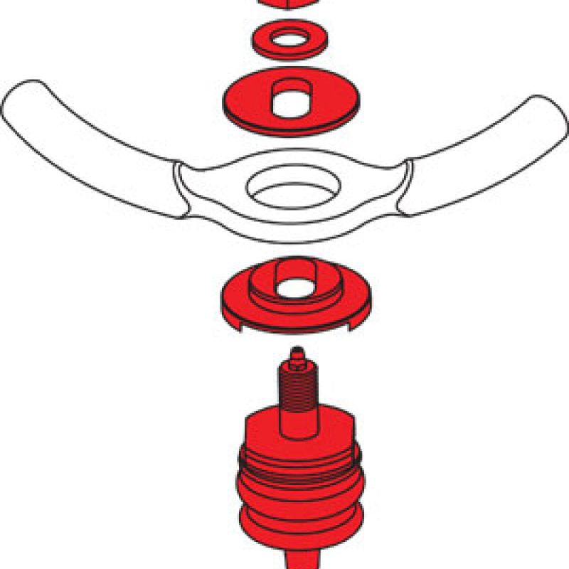 SPC Performance 05-10 Jeep Grand Cherokee Adjustable Ball Joint (1.25deg.)-Ball Joints-SPC Performance-SPC23420-SMINKpower Performance Parts