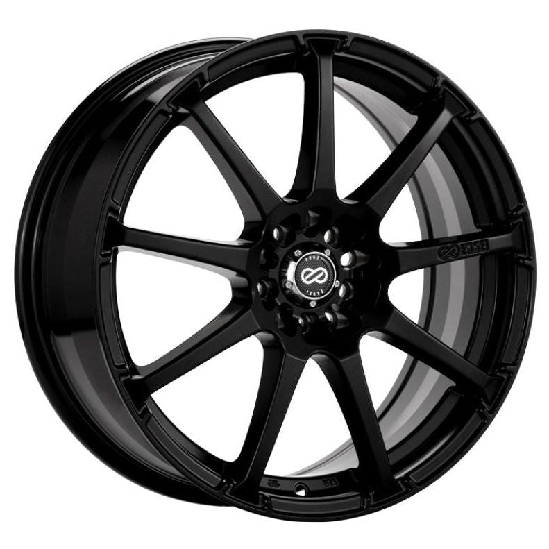 Enkei EDR9 15x6.5 5x100/114.3 38mm offset 72.6 Bore Diameter Black Wheel-tuningsupply.com