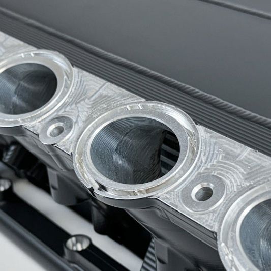 CSF Gen 2 B58 Race X Charge-Air-Cooler Manifold - Thermal Black Finish-tuningsupply.com