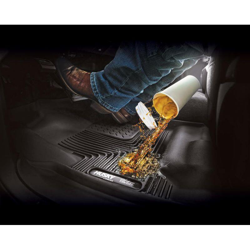 Husky Liners 02-16 Dodge Ram 1500 Quad Cab X-Act Contour Black Center Hump Floor Liners-tuningsupply.com