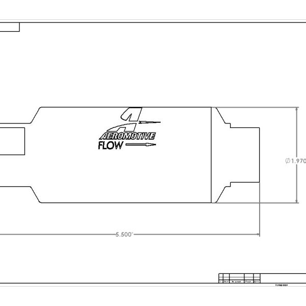 Aeromotive In-Line Filter - (AN-10) 10 Micron fabric Element-tuningsupply.com