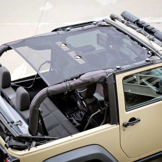 Rugged Ridge Eclipse Sun Shade Full 2-Dr 07-18 Jeep Wrangler JK - SMINKpower Performance Parts RUG13579.06 Rugged Ridge