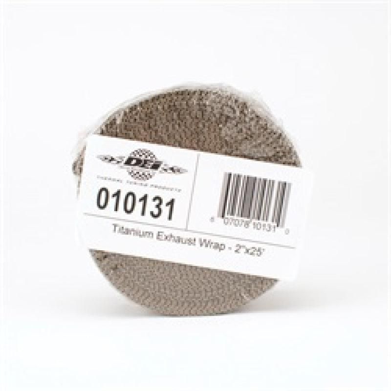 DEI Exhaust Wrap 2in x 25ft - Titanium-tuningsupply.com