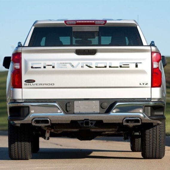 Putco 19-20 Chevy Silverado 1500 - Stainless Steel Tailgate Letters CHEVROLET Chevrolet Letters-Exterior Trim-Putco-PUT55550GM-SMINKpower Performance Parts