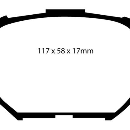 EBC 04-10 Scion TC 2.4 Redstuff Front Brake Pads-tuningsupply.com