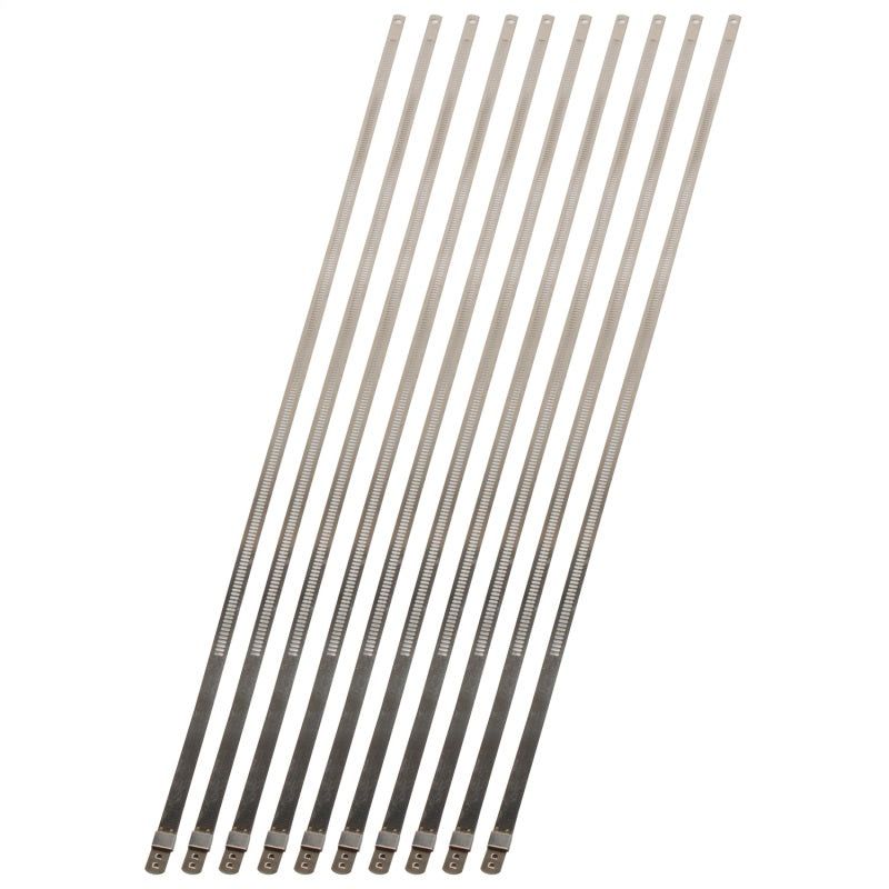 DEI Stainless Steel Positive Locking Tie 1/4in (7mm) x 20in - 10 per pack-tuningsupply.com