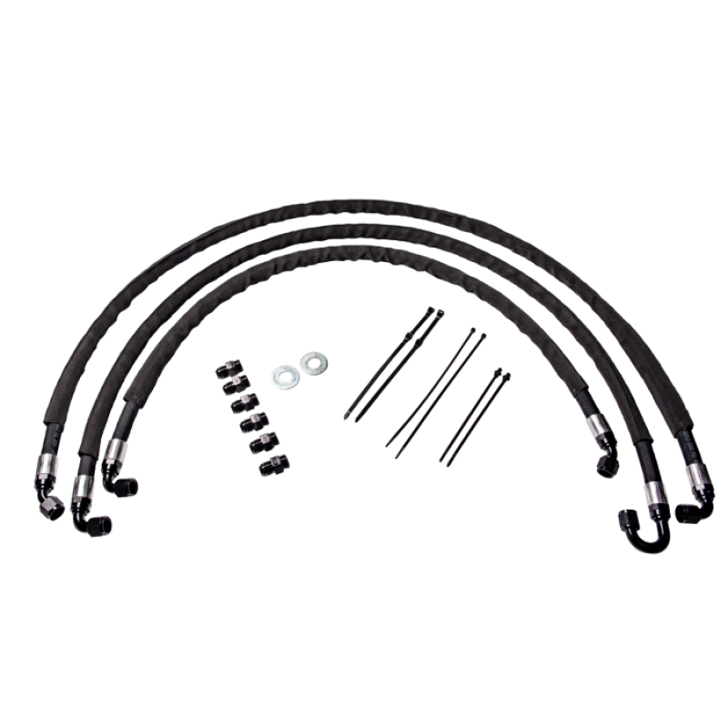 Fleece Performance 11-14 GM Duramax 2500/3500 Heavy Duty Trans Cooler Lines-tuningsupply.com