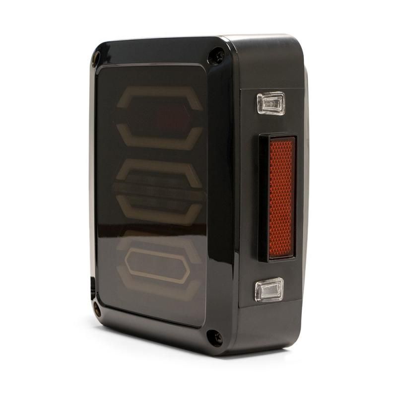 DV8 Offroad 07-18 Jeep Wrangler JK Octagon LED Tail Light-tuningsupply.com