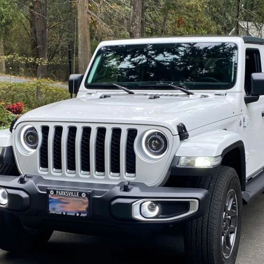 Oracle Jeep Wrangler JK/JL/JT High Performance W LED Fog Lights SEE WARRANTY-tuningsupply.com