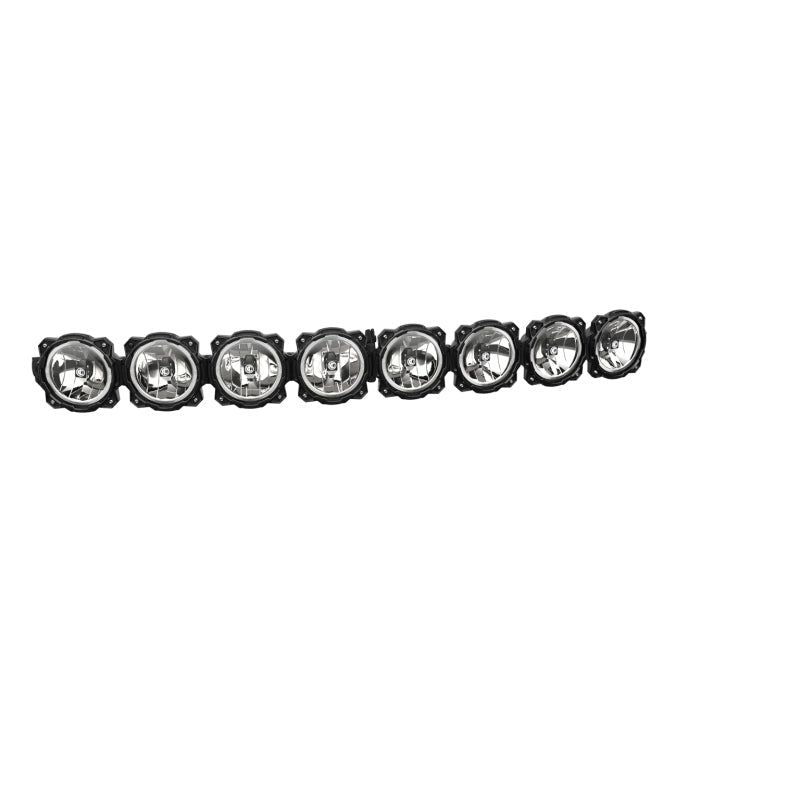 KC HiLiTES Universal 50in. Pro6 Gravity LED 8-Light 160w Combo Beam Radius Light Bar-tuningsupply.com