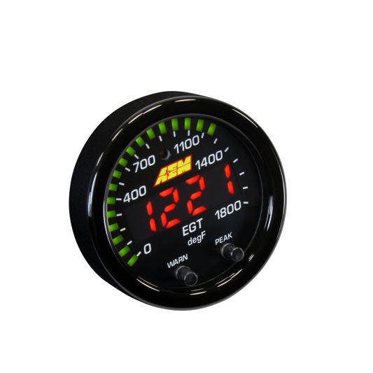 AEM X-Series EGT 0-1800F Gauge-tuningsupply.com